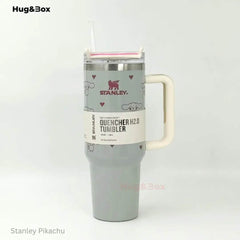Stanley Tumblers | Cartoon Edition 40oz – Fun, Durable Stanley Bottle - Hug&Box