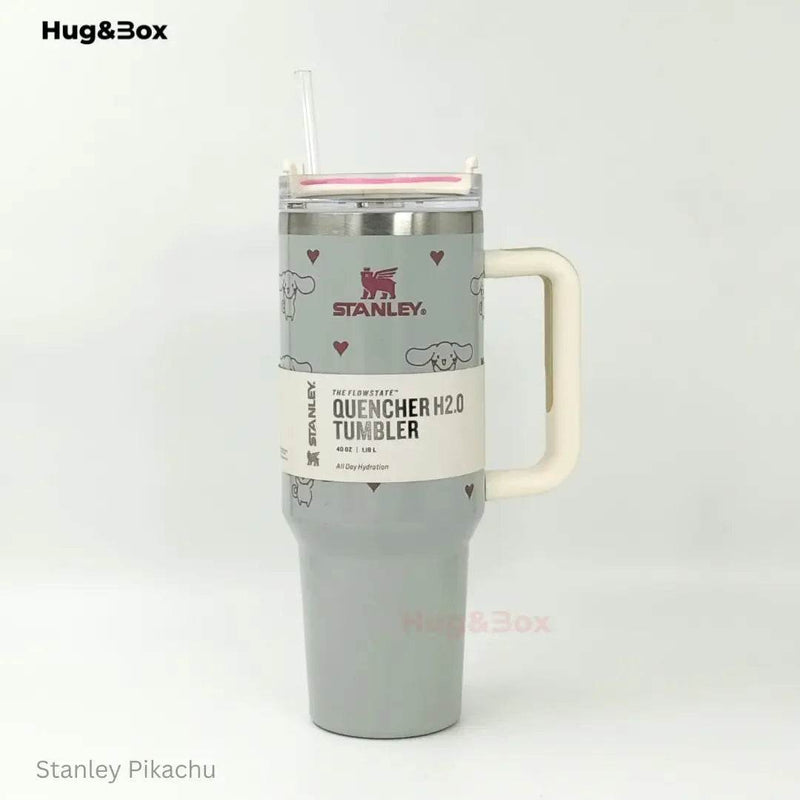 Stanley Tumblers | Cartoon Edition 40oz – Fun, Durable Stanley Bottle - Hug&Box