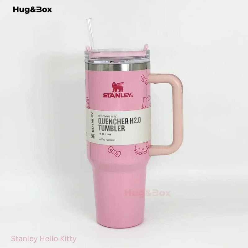 Stanley Tumblers | Cartoon Edition 40oz – Fun, Durable Stanley Bottle - Hug&Box