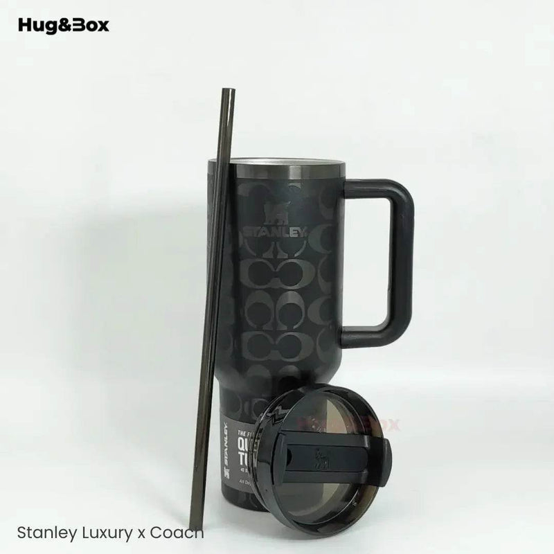 Stanley x Coach Luxury Edition Tumbler | 40oz – Elegance Meets Hydration - Hug&Box
