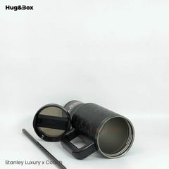 Stanley x Coach Luxury Edition Tumbler | 40oz – Elegance Meets Hydration - Hug&Box