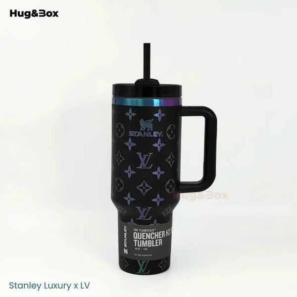 Stanley x LV Luxury Edition Tumbler | 40oz – Iconic Style Meets Everyday Function - Hug&Box