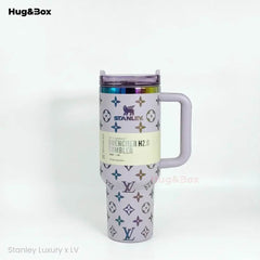 Stanley x LV Luxury Edition Tumbler | 40oz – Iconic Style Meets Everyday Function - Hug&Box