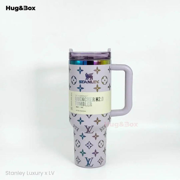 Stanley x LV Luxury Edition Tumbler | 40oz – Iconic Style Meets Everyday Function - Hug&Box