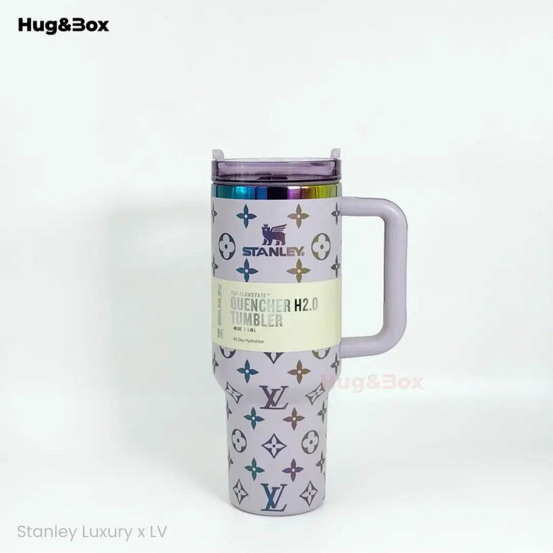 Stanley x LV Luxury Edition Tumbler | 40oz – Iconic Style Meets Everyday Function - Hug&Box
