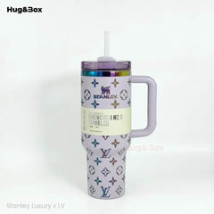 Stanley x LV Luxury Edition Tumbler | 40oz – Iconic Style Meets Everyday Function - Hug&Box