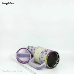 Stanley x LV Luxury Edition Tumbler | 40oz – Iconic Style Meets Everyday Function - Hug&Box