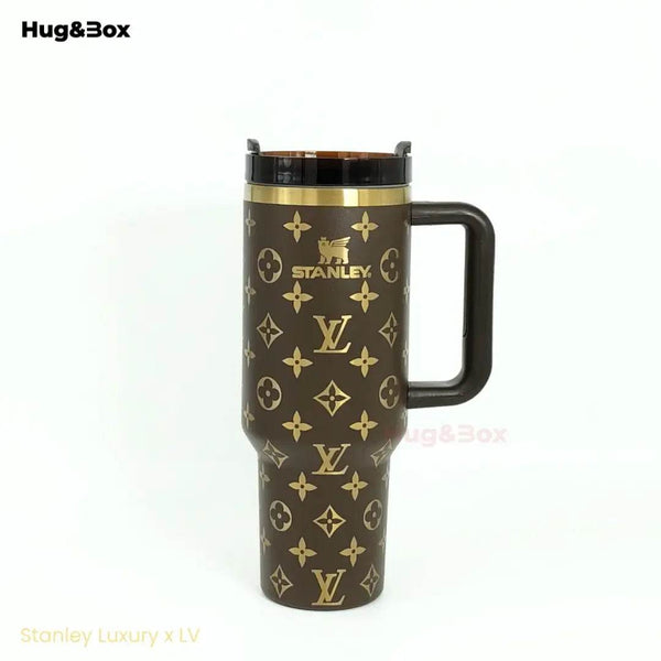 Stanley x LV Luxury Edition Tumbler | 40oz – Iconic Style Meets Everyday Function - Hug&Box