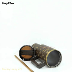 Stanley x LV Luxury Edition Tumbler | 40oz – Iconic Style Meets Everyday Function - Hug&Box