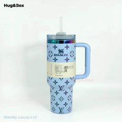 Stanley x LV Luxury Edition Tumbler | 40oz – Iconic Style Meets Everyday Function - Hug&Box