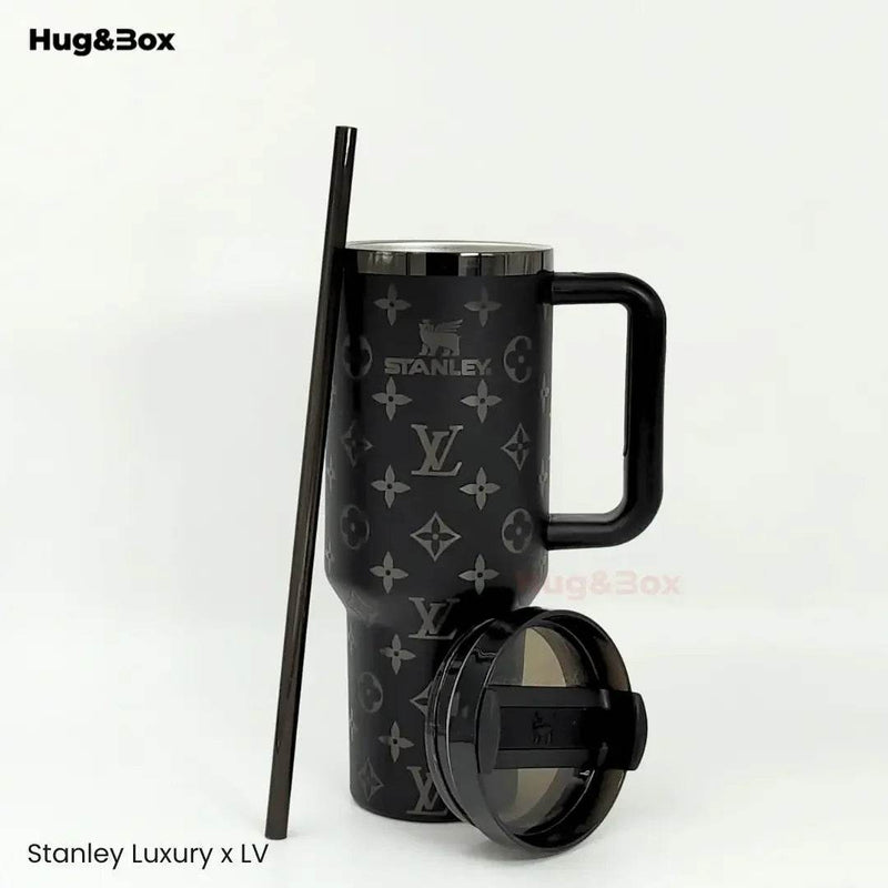 Stanley x LV Luxury Edition Tumbler | 40oz – Iconic Style Meets Everyday Function - Hug&Box