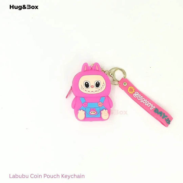 Labubu Coin Pouch – Cute Cartoon Zipper Purse - Hug&Box