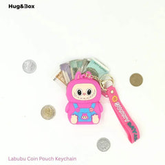 Labubu Coin Pouch – Cute Cartoon Zipper Purse - Hug&Box