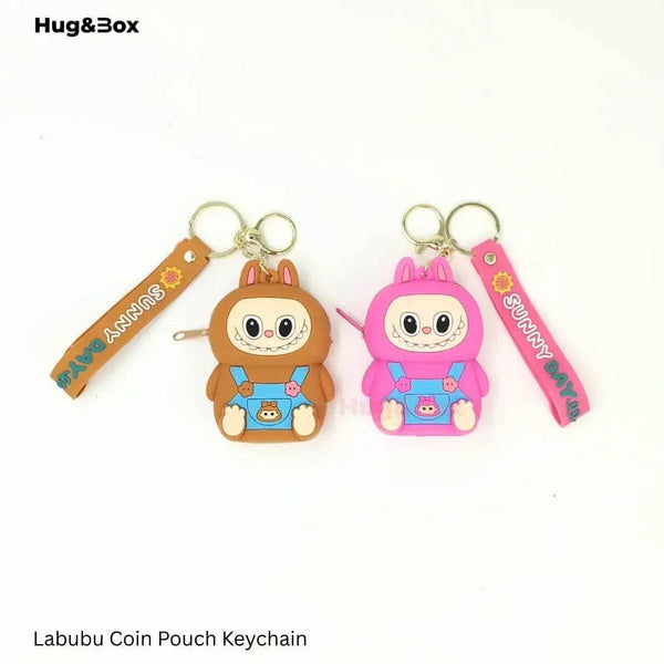 Labubu Coin Pouch – Cute Cartoon Zipper Purse - Hug&Box