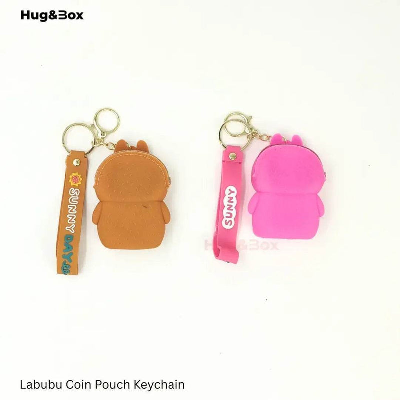 Labubu Coin Pouch – Cute Cartoon Zipper Purse - Hug&Box