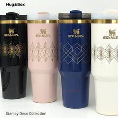 Deco Collection Quencher H2.0 FlowState Tumbler | 40 OZ | 1.18 L - Hug&Box