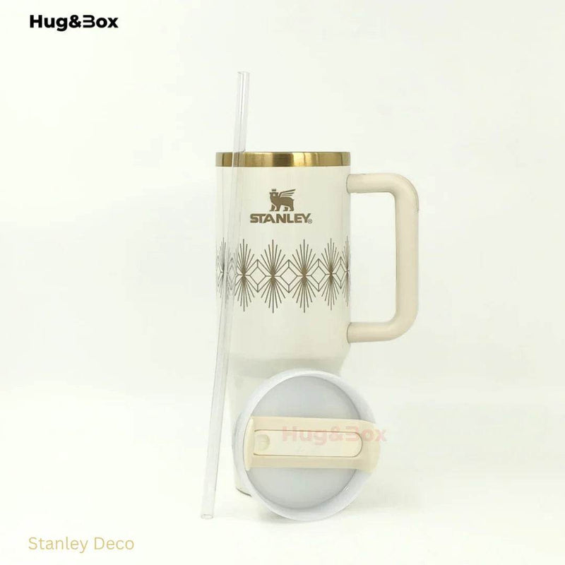 Deco Collection Quencher H2.0 FlowState Tumbler | 40 OZ | 1.18 L - Hug&Box