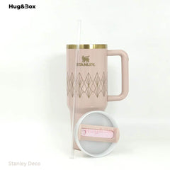 Deco Collection Quencher H2.0 FlowState Tumbler | 40 OZ | 1.18 L - Hug&Box