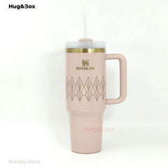 Deco Collection Quencher H2.0 FlowState Tumbler | 40 OZ | 1.18 L - Hug&Box