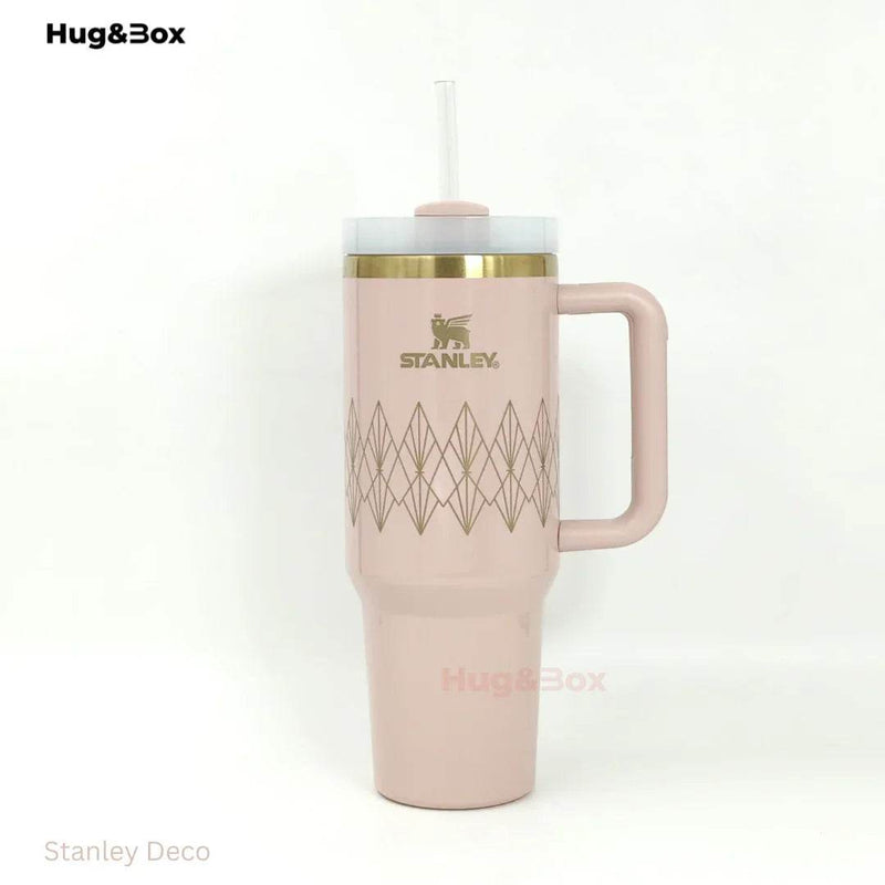Deco Collection Quencher H2.0 FlowState Tumbler | 40 OZ | 1.18 L - Hug&Box