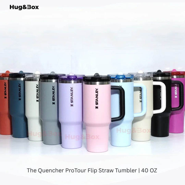 The Quencher ProTour Flip Straw Tumbler | 40 OZ - Hug&Box