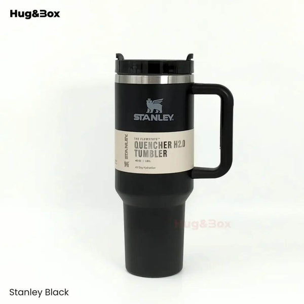 The Quencher H2.0 Flowstate Tumbler – 40 OZ Stanley Bottle with Handle & Straw - Hug&Box