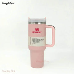 The Quencher H2.0 Flowstate Tumbler – 40 OZ Stanley Bottle with Handle & Straw - Hug&Box