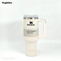 The Quencher H2.0 Flowstate Tumbler – 40 OZ Stanley Bottle with Handle & Straw - Hug&Box