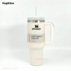 The Quencher H2.0 Flowstate Tumbler – 40 OZ Stanley Bottle with Handle & Straw - Hug&Box