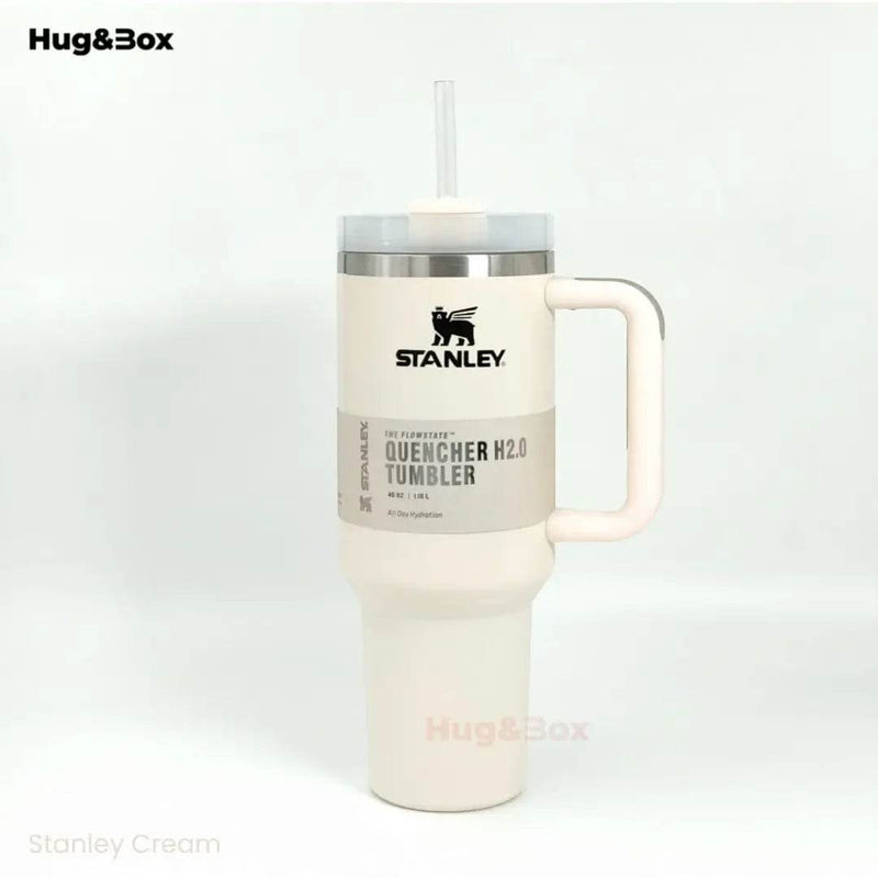 The Quencher H2.0 Flowstate Tumbler – 40 OZ Stanley Bottle with Handle & Straw - Hug&Box