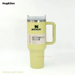 The Quencher H2.0 Flowstate Tumbler – 40 OZ Stanley Bottle with Handle & Straw - Hug&Box