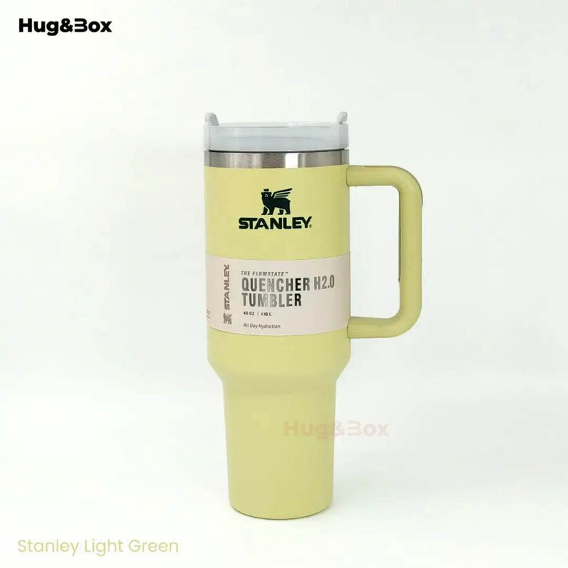 The Quencher H2.0 Flowstate Tumbler – 40 OZ Stanley Bottle with Handle & Straw - Hug&Box