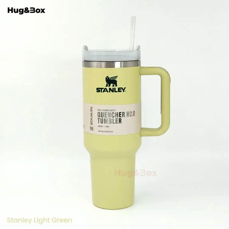 The Quencher H2.0 Flowstate Tumbler – 40 OZ Stanley Bottle with Handle & Straw - Hug&Box