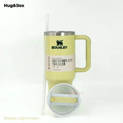 The Quencher H2.0 Flowstate Tumbler – 40 OZ Stanley Bottle with Handle & Straw - Hug&Box