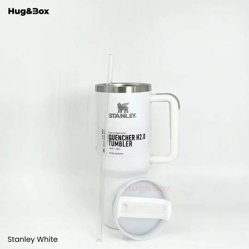 The Quencher H2.0 Flowstate Tumbler – 40 OZ Stanley Bottle with Handle & Straw - Hug&Box