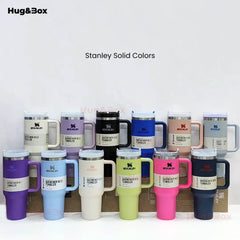 The Quencher H2.0 Flowstate Tumbler – 40 OZ Stanley Bottle with Handle & Straw - Hug&Box
